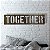 PLACA EM FERRO TOGETHER 130CM - Imagem 1