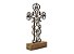 Crucifixo ferro vintage de mesa - Imagem 2