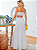 Vestido Longo Feminino De Alcinha Com Fenda - Imagem 2