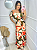 Vestido Longo Estampado Feminino - Imagem 6