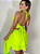Vestido Curto Feminino Verde Lima - Imagem 2