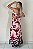 Vestido longo estampado tropical - Imagem 2