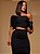 Vestido Midi Ajustado com Recorte e Detalhe Único - Imagem 13