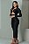 Vestido Elegante Justo com Recorte e Detalhe Brilhante - Imagem 8