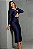 Vestido Elegante Justo com Recorte e Detalhe Brilhante - Imagem 3