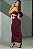 Vestido Um Ombro Só Midi com Recortes e Franzidos - Imagem 5