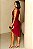 Vestido Midi Um Ombro Só com Fenda e Drapeado - Imagem 5