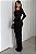 Vestido Longo Ombro Vazado Ajustado Feminino - Imagem 8