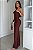 Vestido Longo Um Ombro Só Ajustado com Fenda - Imagem 6