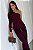 Vestido Longo Um Ombro Só Ajustado com Fenda - Imagem 9