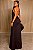 Vestido Longo Feminino Frente Única Preto - Imagem 2