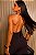 Vestido Longo Feminino Frente Única Preto - Imagem 3