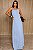 Vestido Longo Feminino Frente Única Preto - Imagem 4