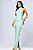 Vestido Longo Feminino Gola Alta com Fenda - Imagem 3