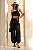 Conjunto Feminino Cropped com Calça Pantalona Cintura Alta - Imagem 1