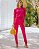 Conjunto Feminino de Malha Rosa Chic - Imagem 3