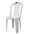Cadeira Solplast Paripueira Branca - Imagem 1
