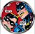 Relógio Btc 30cm Batman & Robin - Imagem 1