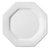 Prato Raso Sobremesa Em Porcelana Branca 20cm - Schmidt - Imagem 1
