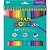 Lápis de cor sextavado Multicolor com 24 cores - Imagem 1