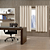 CORTINA CORTA LUZ BELLA JANELA 360X250 BLACKOUT PVC 100% - Imagem 1