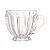 Xícara Renaissence Cristal Lyor 200ML - Imagem 1