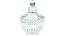 Potiche Decorativo Carrossel em Cristal Lyor 220118 10x6,5cm - Imagem 1