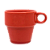 Xícara Lyor Para Café Cerâmica Vermelha 210ml - Imagem 1