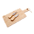 Jogo Full-Fit 3 Peças Para Queijo Bambu - Imagem 1
