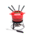 Fondue Rojemac 10 Peças Vermelho - Imagem 1
