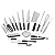 Kit Chef Tramontina Inox 20 Peças - Imagem 2
