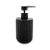 Porta Sabonete Lyor Preto 430ML - Imagem 1