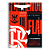 Caderno Foroni Flamengo 12M 192 Folhas - Imagem 2
