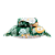 Kit Cobreleito Appel Casual Selva Solteiro - Imagem 1