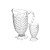 Conjunto Lyor 7 Peças Jarra 1,2L Com 6 Taças de Vidro 240ml - Imagem 1