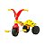 Triciclo Xalingo Tigrão Vermelho e Amarelo - Imagem 1
