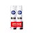 Desodorante Aerosol Nivea Black & White Invisible Clear 150ml C/2 Unidades - Imagem 1