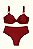 BIQUÍNI HOT PANT SHELL CHERRY - Imagem 1