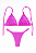 BIQUÍNI BASIC FIO DEEP FUCSIA CANELADO - Imagem 1