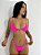 BIQUÍNI BASIC CORTININHA TRIANGLE PINK NEON - Imagem 1