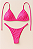 BIQUÍNI BASIC FIXO TRIANGLE SHOCK PINK - Imagem 1