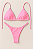 BIQUÍNI BASIC CORTININHA TRIANGLE ROSA CANDY - Imagem 1