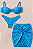 BIQUÍNI E SAIA LOVELY AZUL - Imagem 1