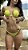 BIQUÍNI RUCHED LIME - Imagem 1