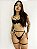 CONJUNTO BLAIR PRETO COM CINTA LIGA - Imagem 4