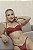 CONJUNTO REVEAL VERMELHO COM CINTA LIGA - Imagem 4