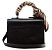 BOLSA CINDY COURO PRETO CECCONELLO - Imagem 6