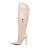 Bota Couro Creme Cano Longo Cecconello - Imagem 4