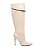 Bota Couro Creme Cano Longo Cecconello - Imagem 5