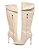 Bota Couro Creme Cano Longo Cecconello - Imagem 8